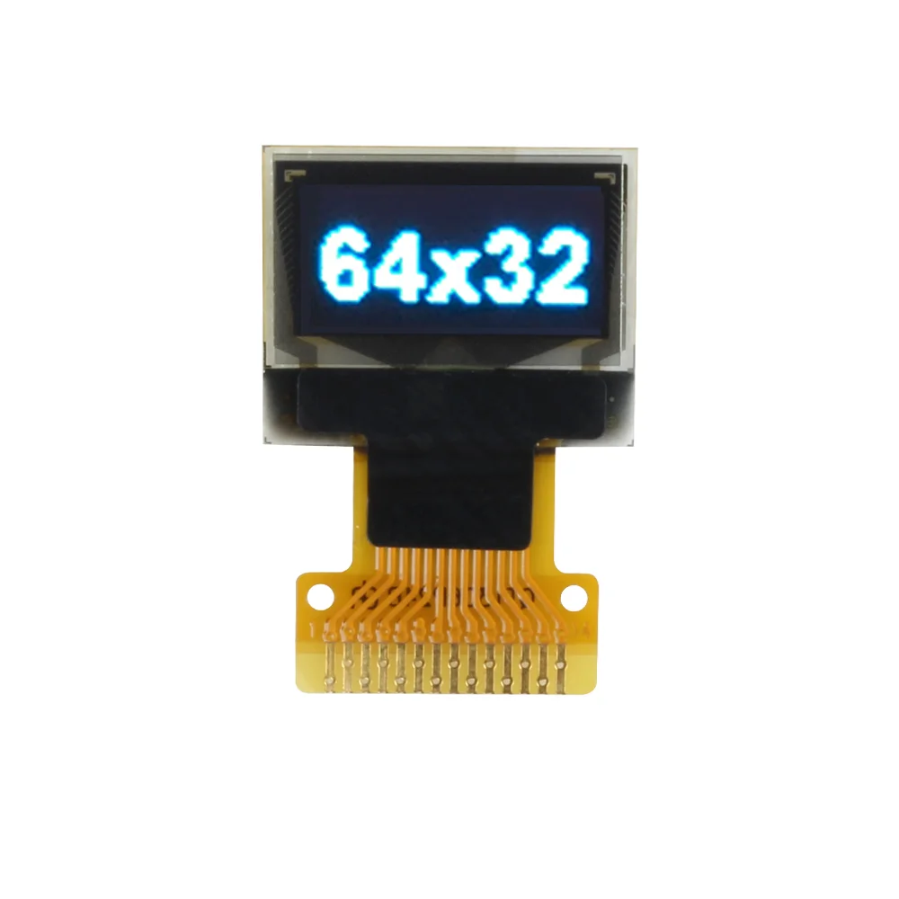 Small Oled Display 0.48 Inch Monochrome White 11 Pin Panel Matrix 72x32 ...