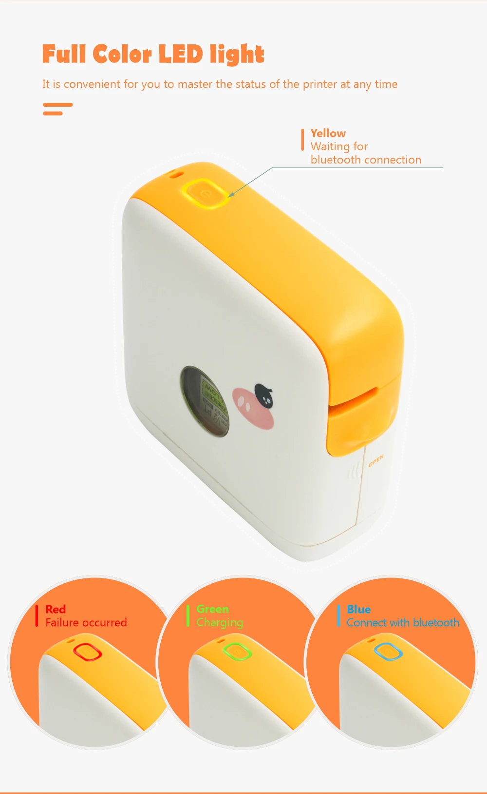 New Arrival PT-210E Lovely Smart Portable Home Label Printer For 6/9/12mm TZ Label Tapes With Auto Cut