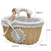 Doublure en tissu pour panier