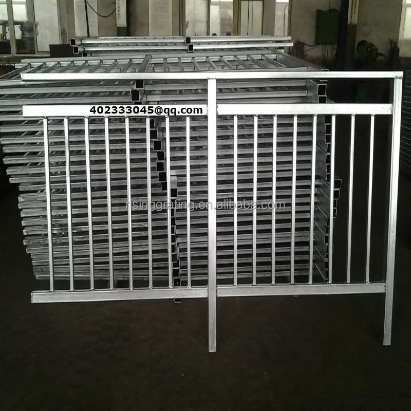 Outdoor Galvanized Steel Pipe Handrail - Durable & Stylish