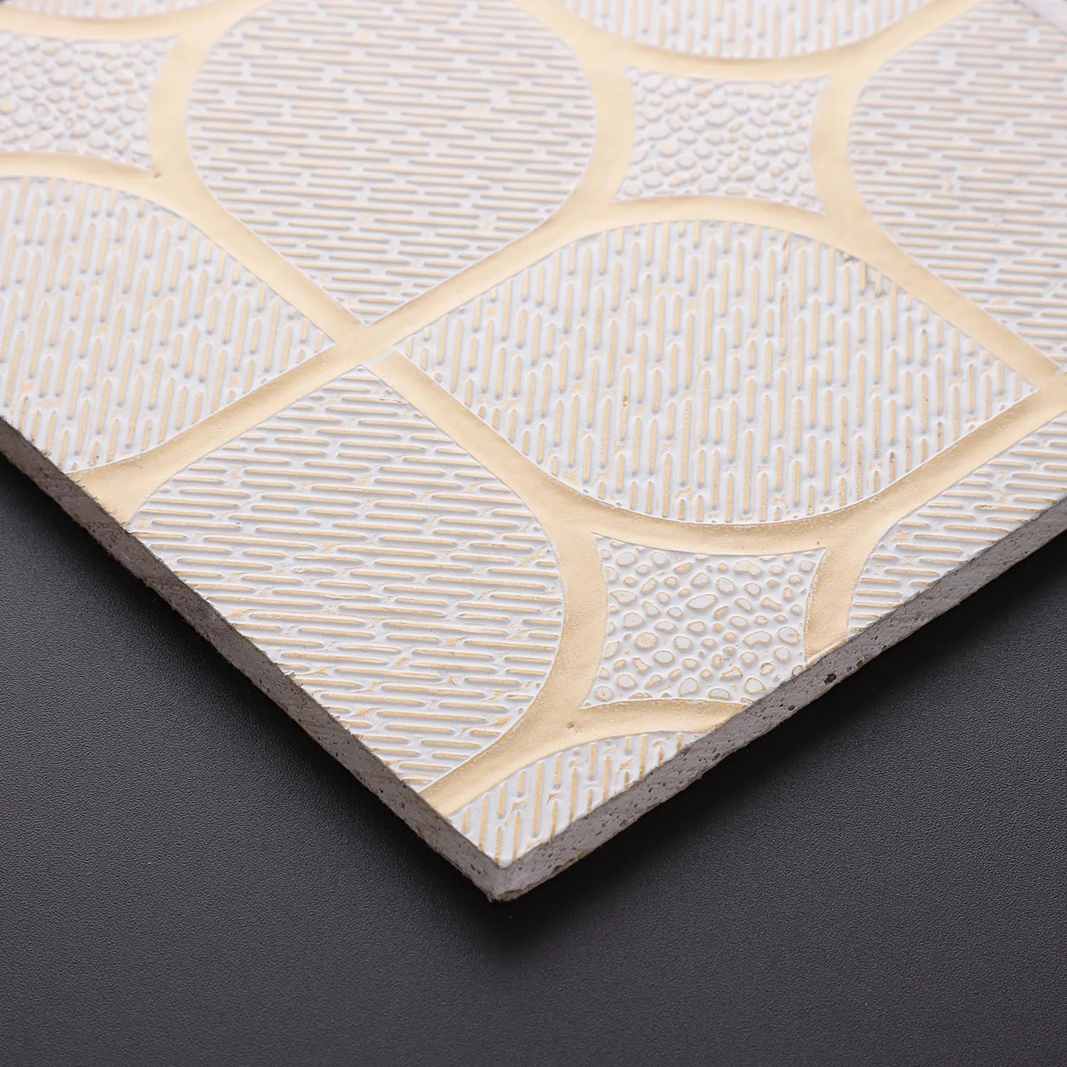 PVC Laminated Gypsum Board Ceiling Designs Tiles