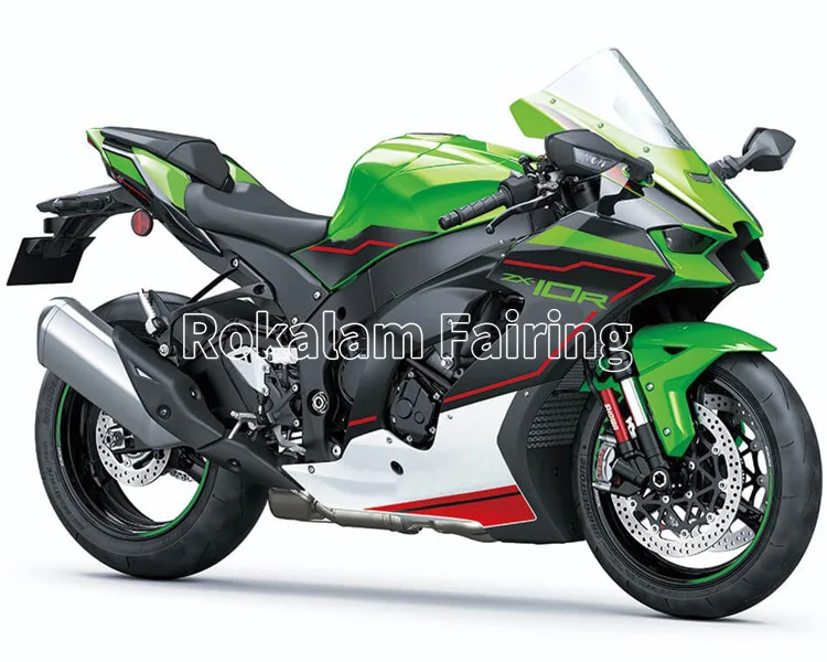 Fairings For Kawasaki Ninja ZX-10R 2021 2022 2023 ZX10R 21 22 23 ZX 10R  Motorcycle Body Parts Green White Black Fairing Set| Alibaba.com