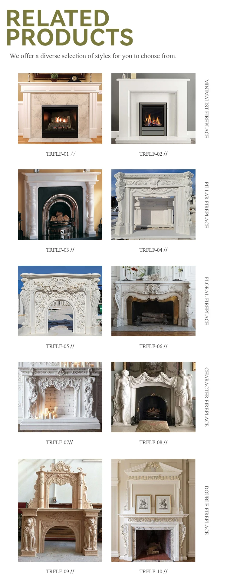 Hand Carved Victorian Arched Marble Fireplace Surround By Italian ...