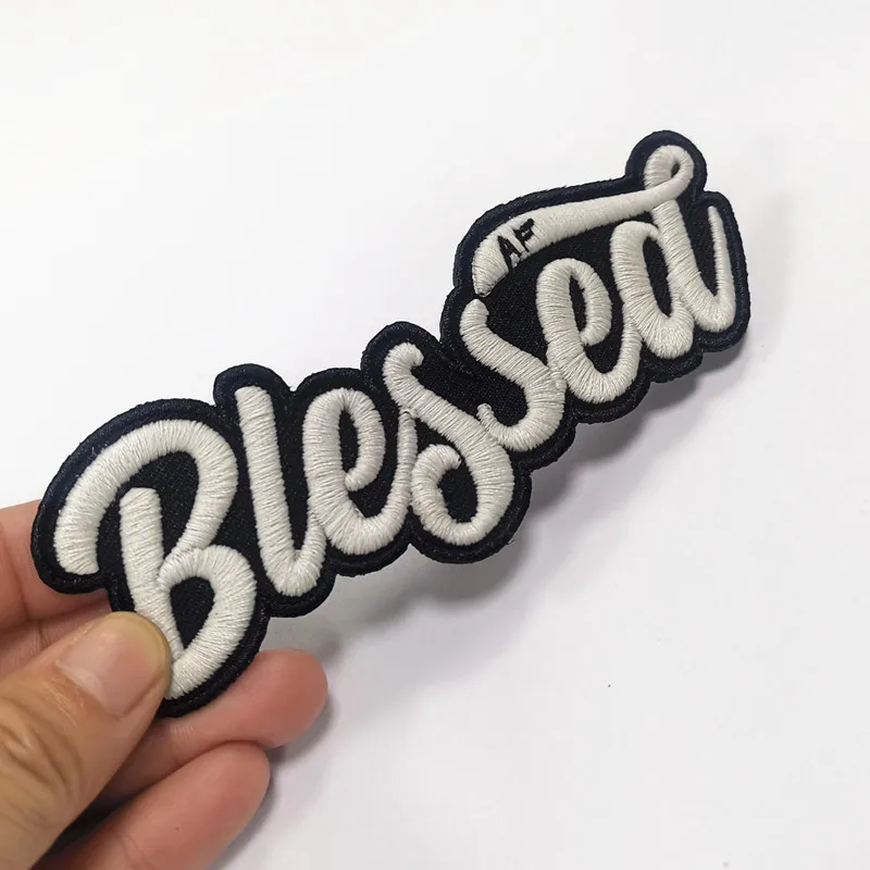 Custom 3D Puff Letter Embroidery Patches for Hats & Shoes