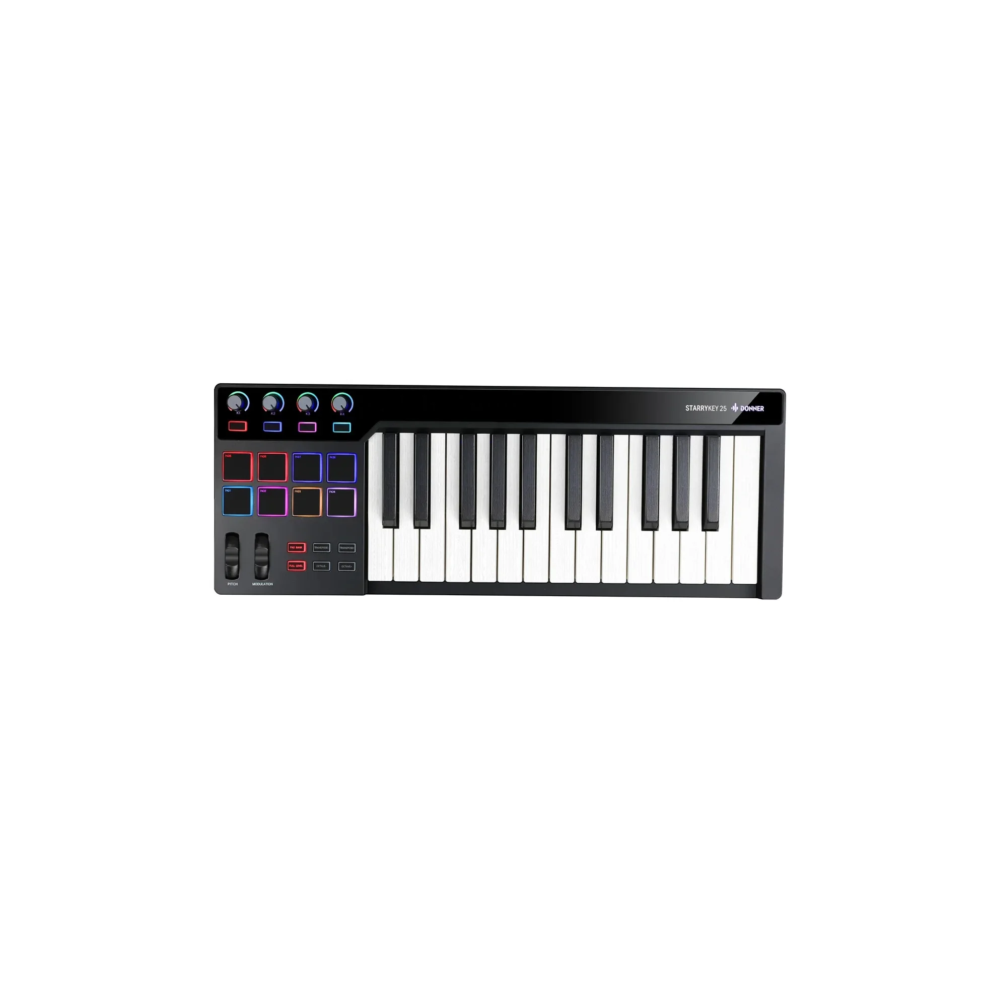 Wholesale StarryKey 25 MIDI Keyboard Controller - 25 Key USB
