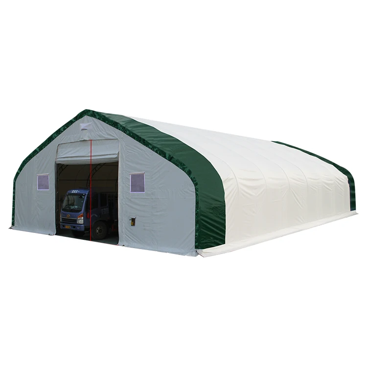 Warehouse Building Fabric Storage Tent PVC Steel Storage Buildings Double Truss Fabric Building