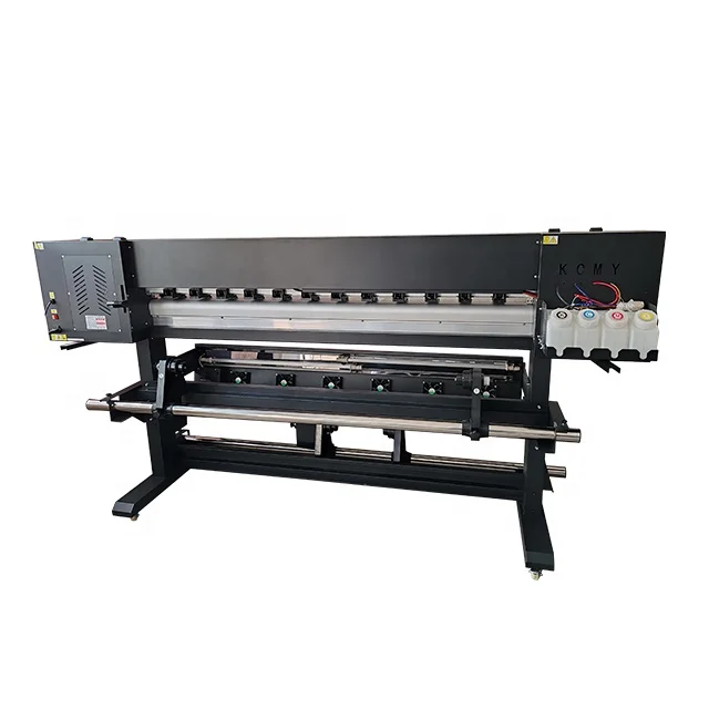 Professional 1.6m I3200 XP600 Eco Solvent Graphic Printer Large Format Printer Banner Sticker Advertising Printing Machine