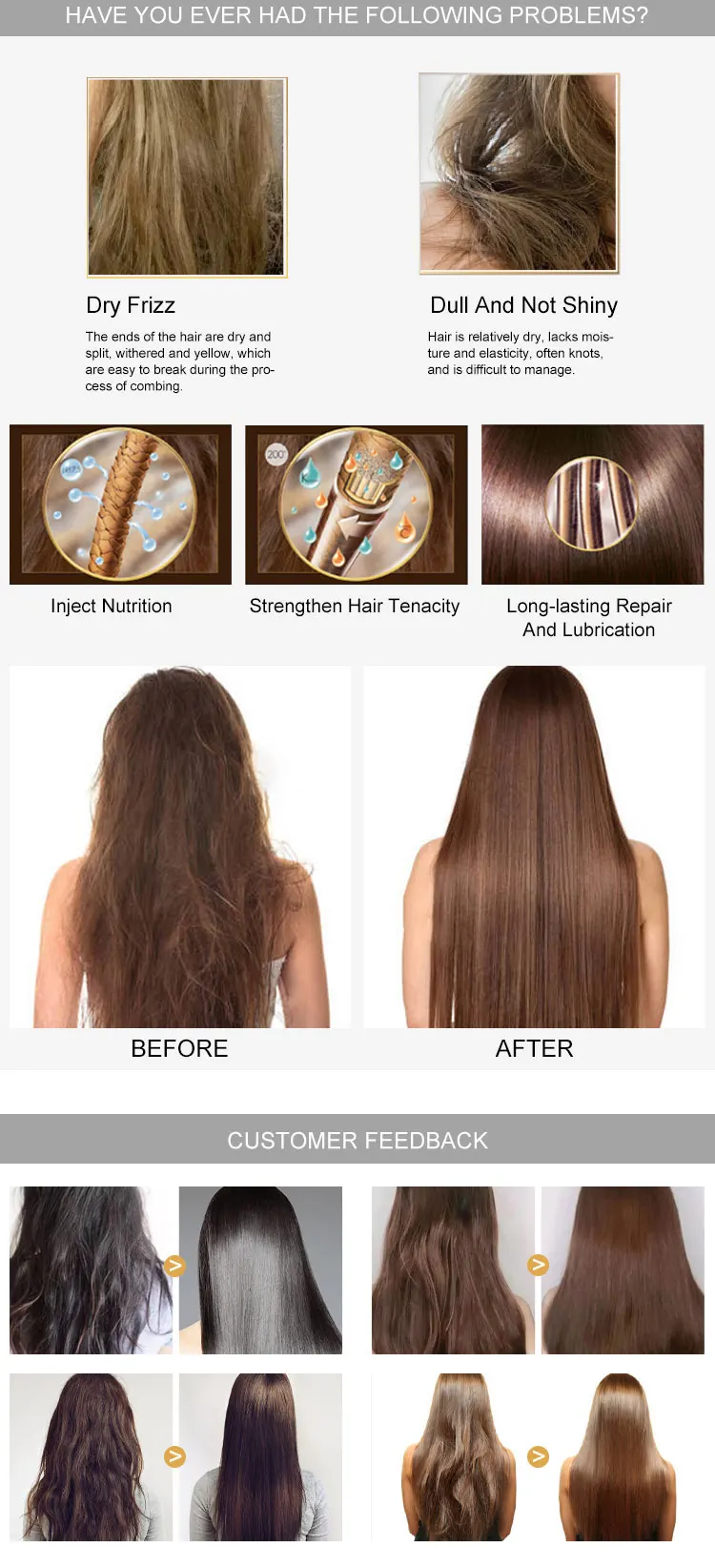 Private Label Brazilian Hair Keratin Treatment Shampoo Protects 1000ml