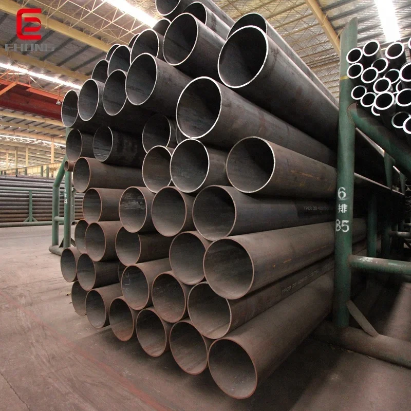 Tubo estructural sin costura de alta calidad AISI1045 4130 4140, tubo redondo de acero sin costura para calderas de edificios.