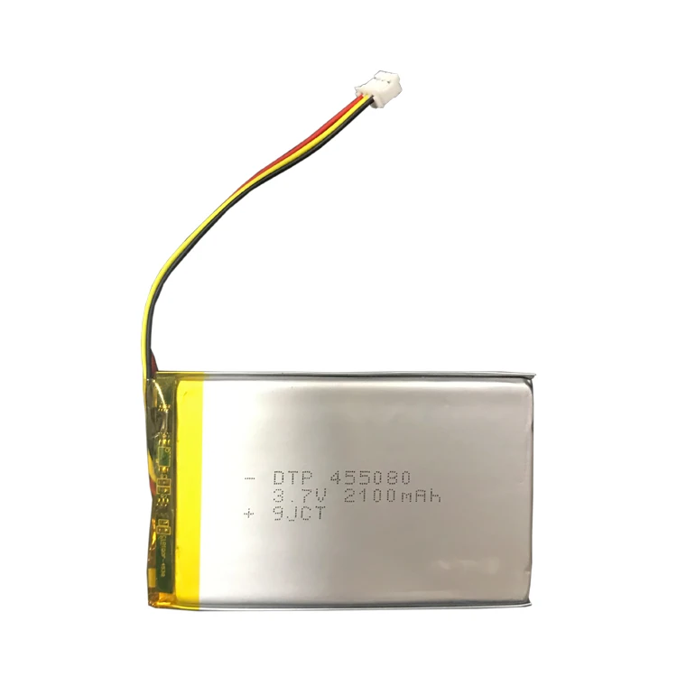 Nmc Cell 3.7v Lithium Battery Aaa Dtp 455080 2100mah Rechargeable Li ...