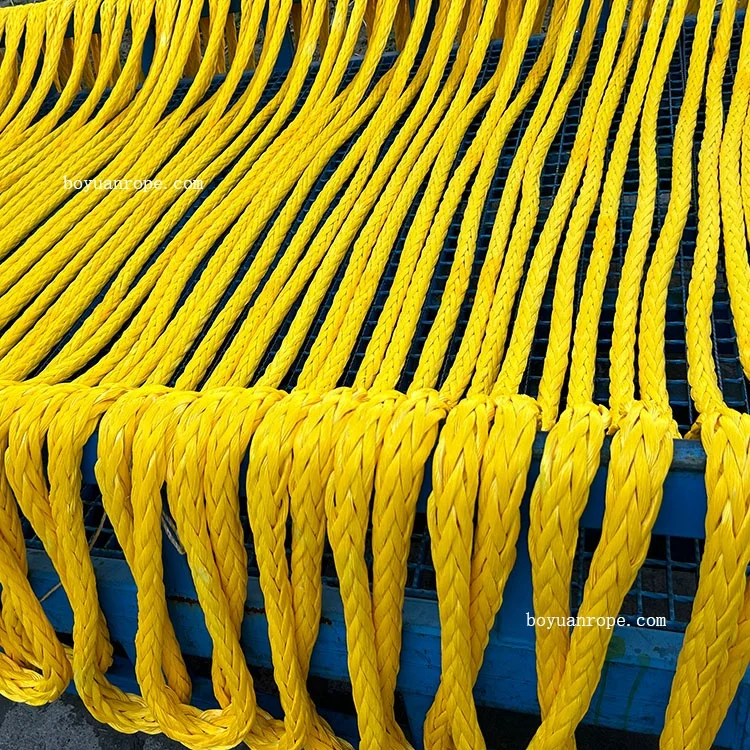 High Tensile Floating 12 Strand Braided Uhmwpe Mooring Rope 24mm-96mm ...