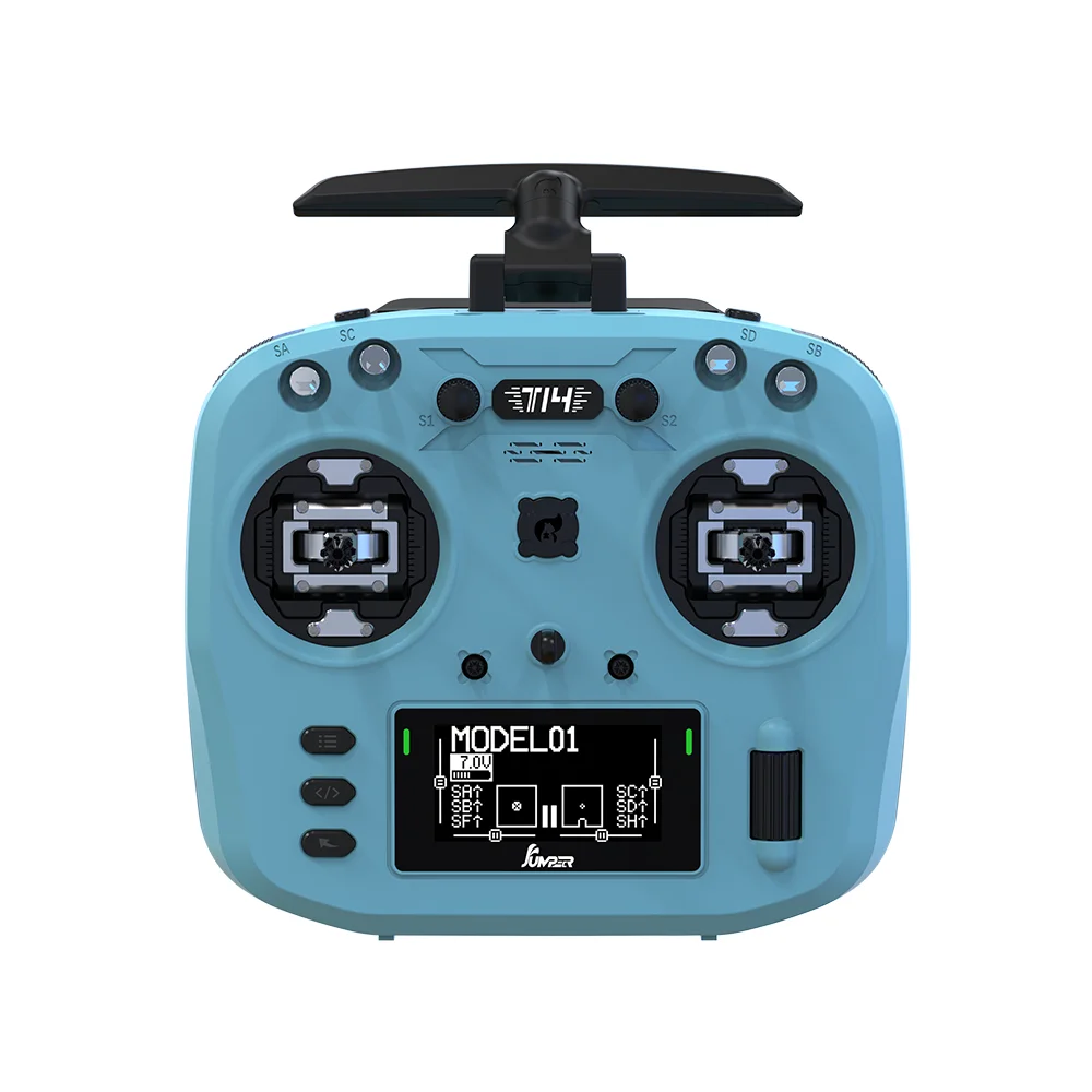 S*n様 新品　JUMPER-T14 ELRS2.4Ghz 技適 CNCジンバル Amazon.com: Jumper T14 2.4GHz ELRS Radio Controller with CNC