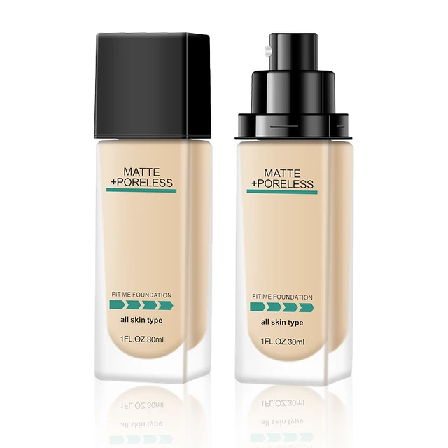 fitme matte and poreless foundation Angela wholesale moisturizing agent, natural concealer, pore refining, matte and pore free f