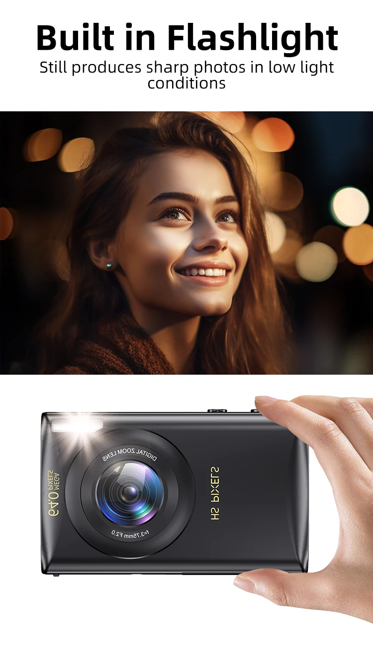 Factory Direct HD 4K 64MP Digital Video Camera 18X Digital Zoom 2.8