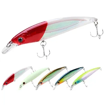 Elegant Bionic Bait Lure Manufacturer Wholesale 15g Floating Sinking ABS Carp Minnow Luminous Water Lure Made of Rubber – Soft Lure – view 2