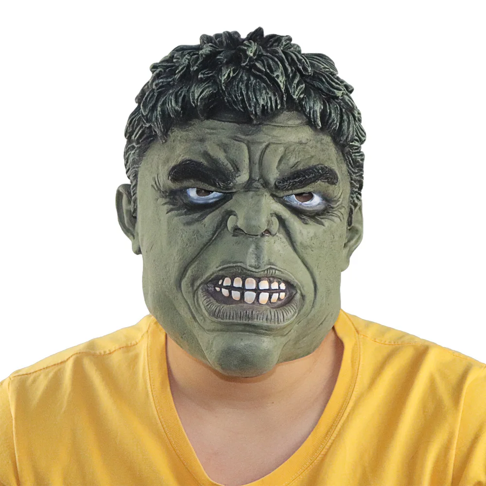 Hulk Hulk Latex Mask Prom Party Performance Props Avengers Captain America Headgear From m.alibaba.com