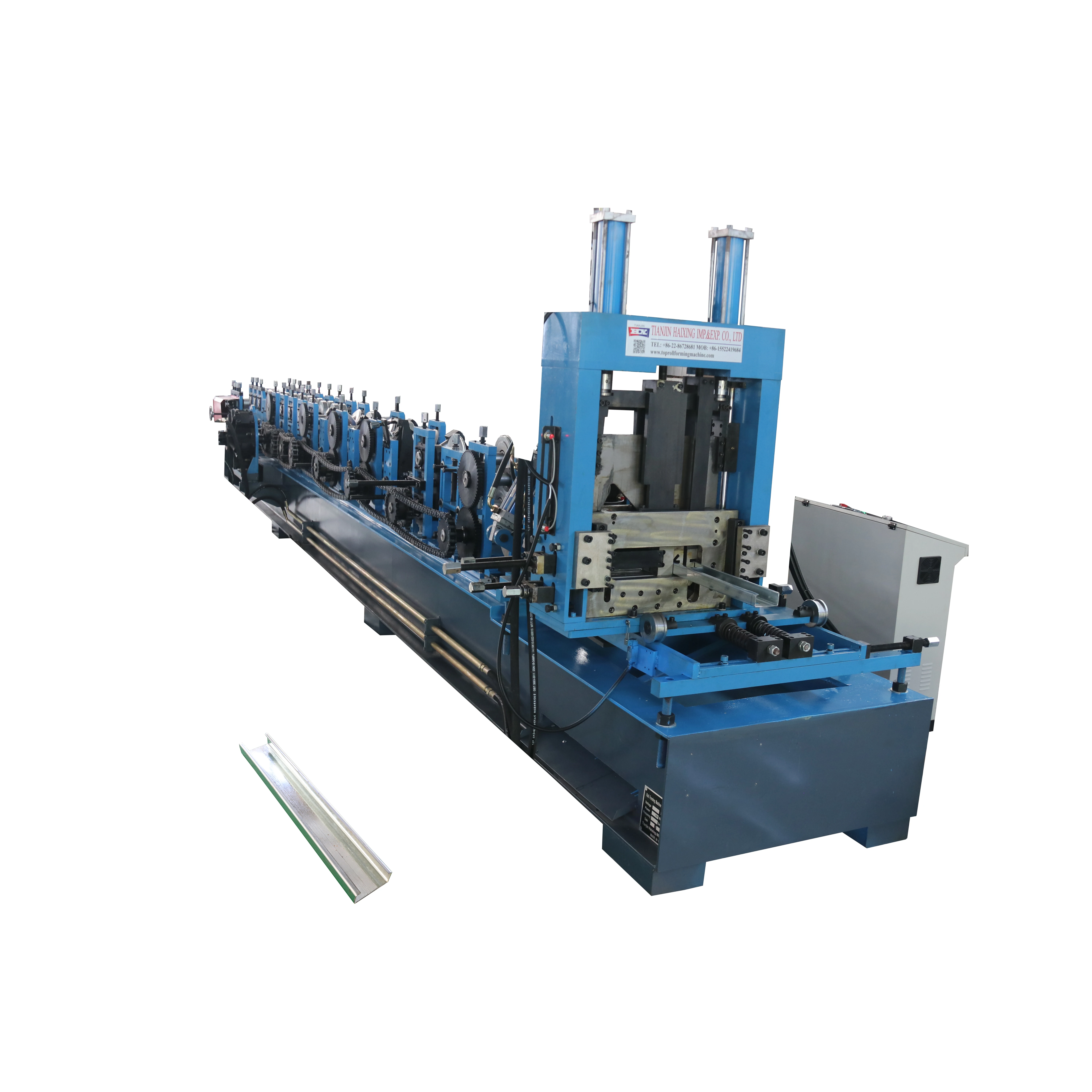 Automatic Interchange C Z Purlin Channel Roll Former