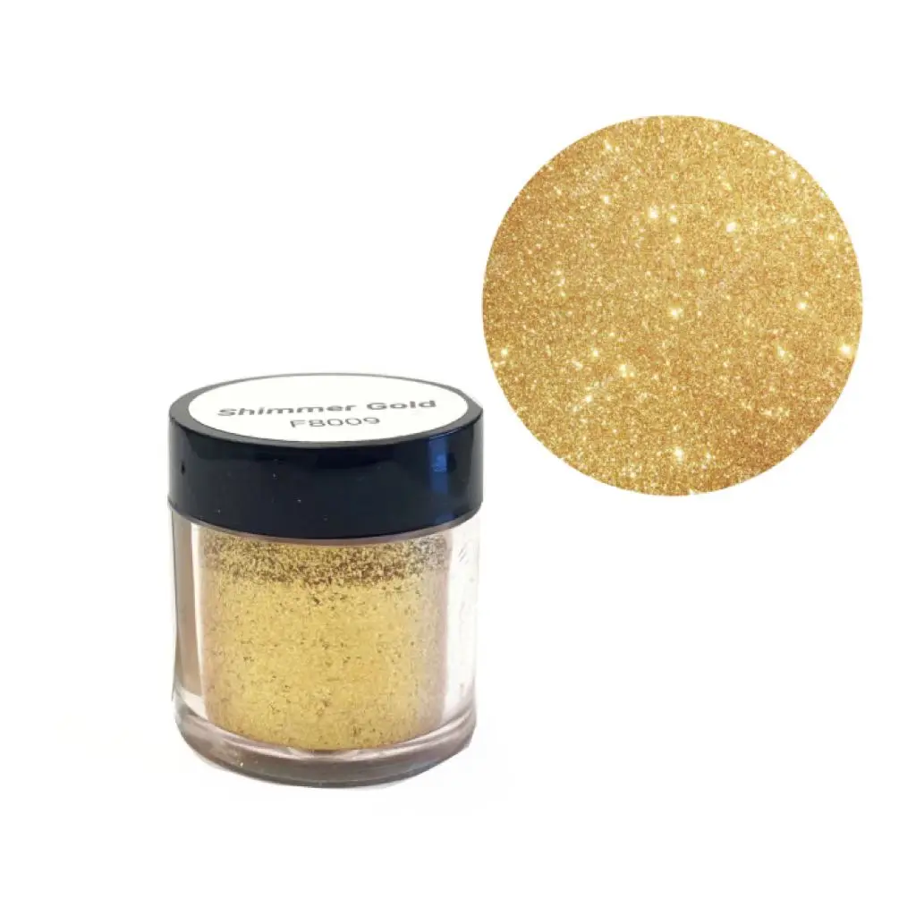 Блестки съедобные сердца золото Edible Gold Hearts Rainbow Dust, 2 гр