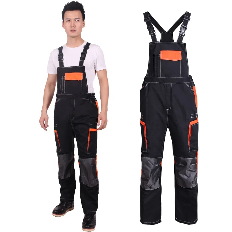 Salopette Da Lavoro Uomo - Pantaloni Cargo Corti Con Multiple Tasche - Traspirante E Comoda