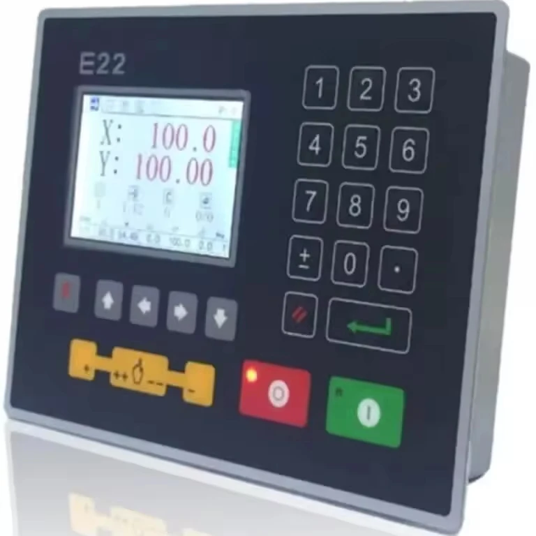 Torsion bar Estun E22 2 Axis Sheet Metal Steel Hydraulic Press Brake Bending Machine  CNC Controller