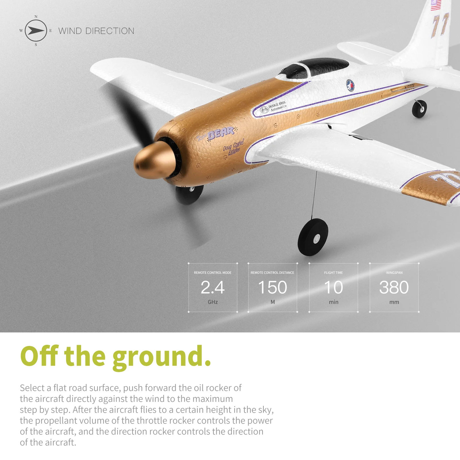 Newly WLtoys A260 RC Airplane 2.4GHz 4CH 6 Axis Stability Fixed Wing Airplane Foam Flight Toys 6G/3D Mode 384mm Wingspan Hot