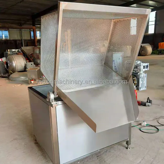 Gas Type Large Deep Fryer Machine Pringles Potato Chips Batch Fryer Machine