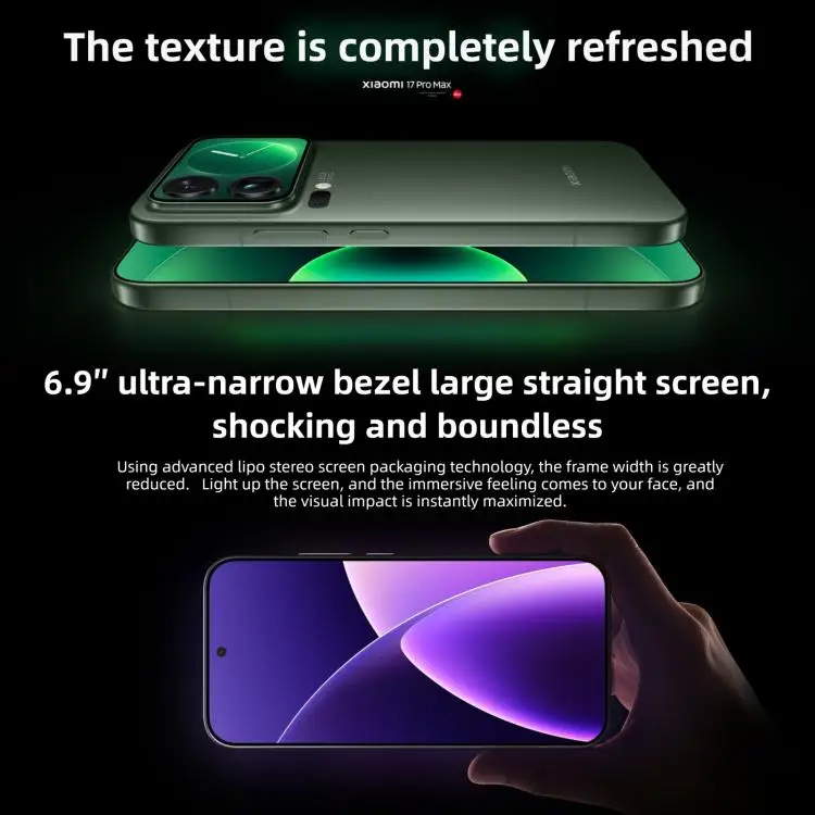 XIAOMI 17 Pro Max, 16GB RAM, 1TB Storage, 5G, 6.9