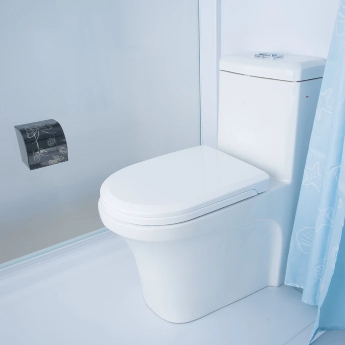 Simple Design Hotel All in One Shower Unit All in One Complete Prefabricated Modular Bathroom Pods