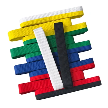 Ceinture De Karaté Kaiten – 100% Coton, 4 Cm De Large, Longueur 230-350 Cm, Couleurs Vives, Broderie Personnalisable