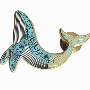 High Quality Wholesale Pin Factory Supplier Metal Badge Brooch Kpop Anime Glitter Pearl Lapel Pin Soft Hard Custom Enamel Pin