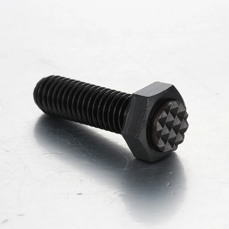 product wholesale factory price hex bolt carbon steel black oxide with serrated head-42