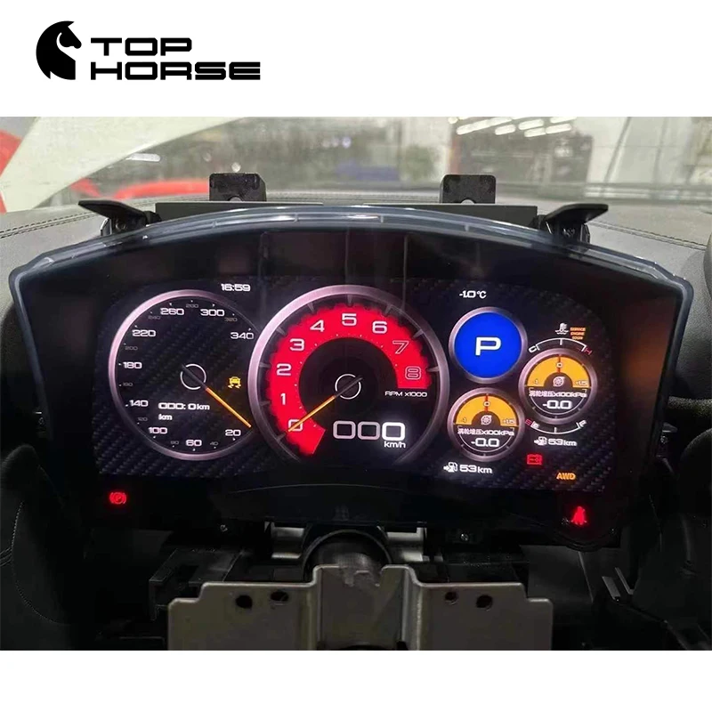 Niss-an GTR R35 LCDデジタルクラスター メーター スピードメーター