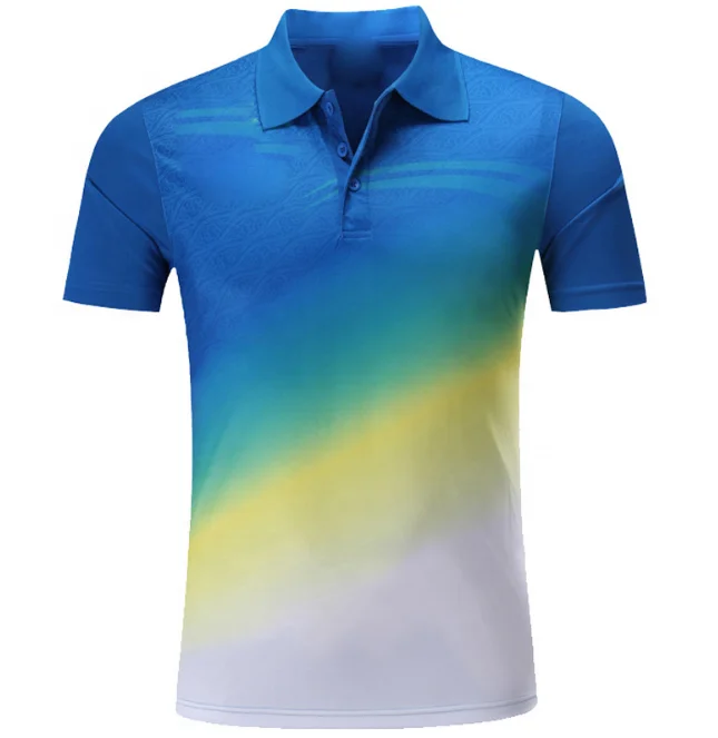 Custom Dye Uniforms Breathable Sublimation Polo Shirt for Retail Shop