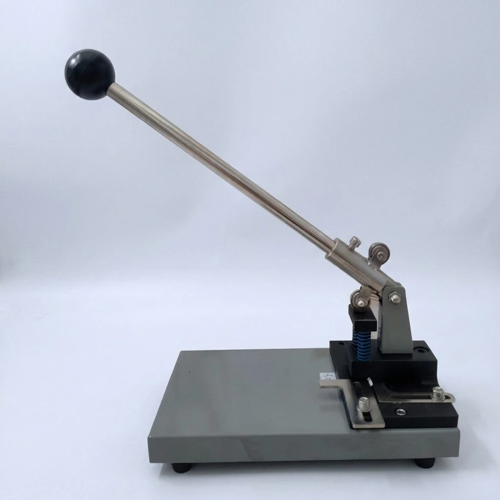 TEBAK Multifunctional Manual Hole Puncher Handheld Dual Use Flat Punching Device for Metal PVC Sheets