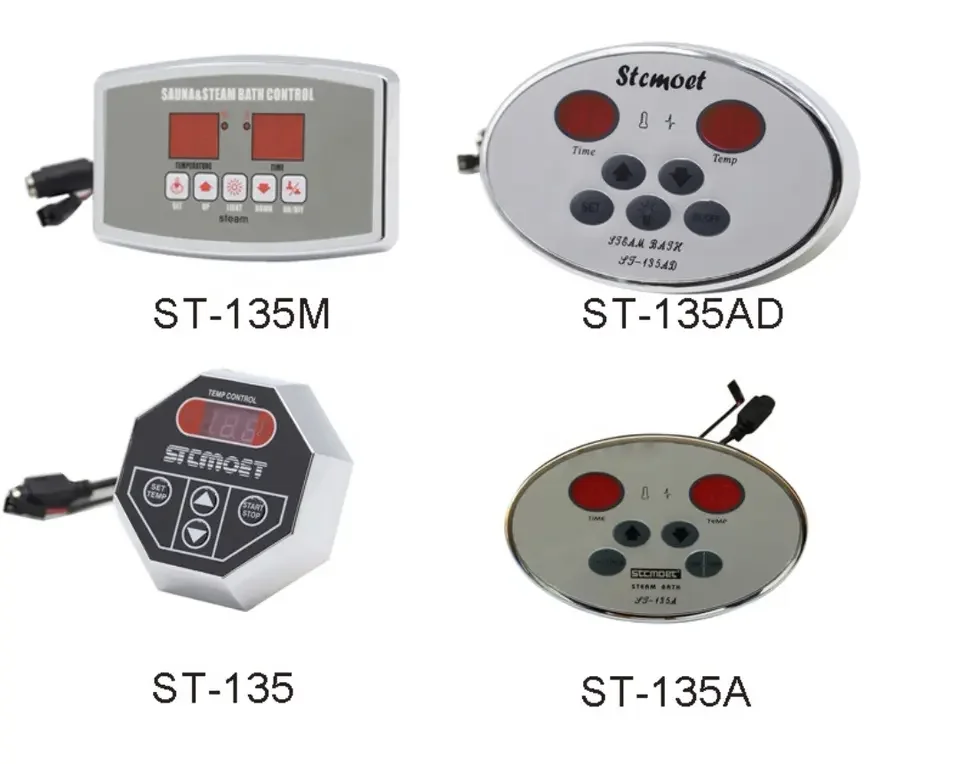 Controller Replacement for  STCMOET Series Wet Steam Sauna Room Sauna Steam Generator
