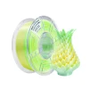 Degradado transparente amarillo verde blanco