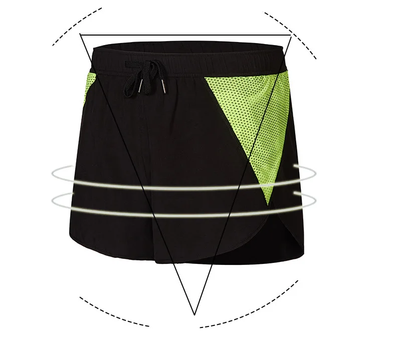 Summer Thin Running Large Shorts Breathable Quick Dry Men's Shorts179_voghion.com