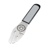 Individual disc brake pad straightener