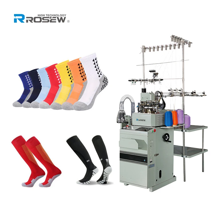 ROSEW GC6FMP High Quality Fully Automatic Hosiery Socks Making Machine Knitting Machine for Making Socks