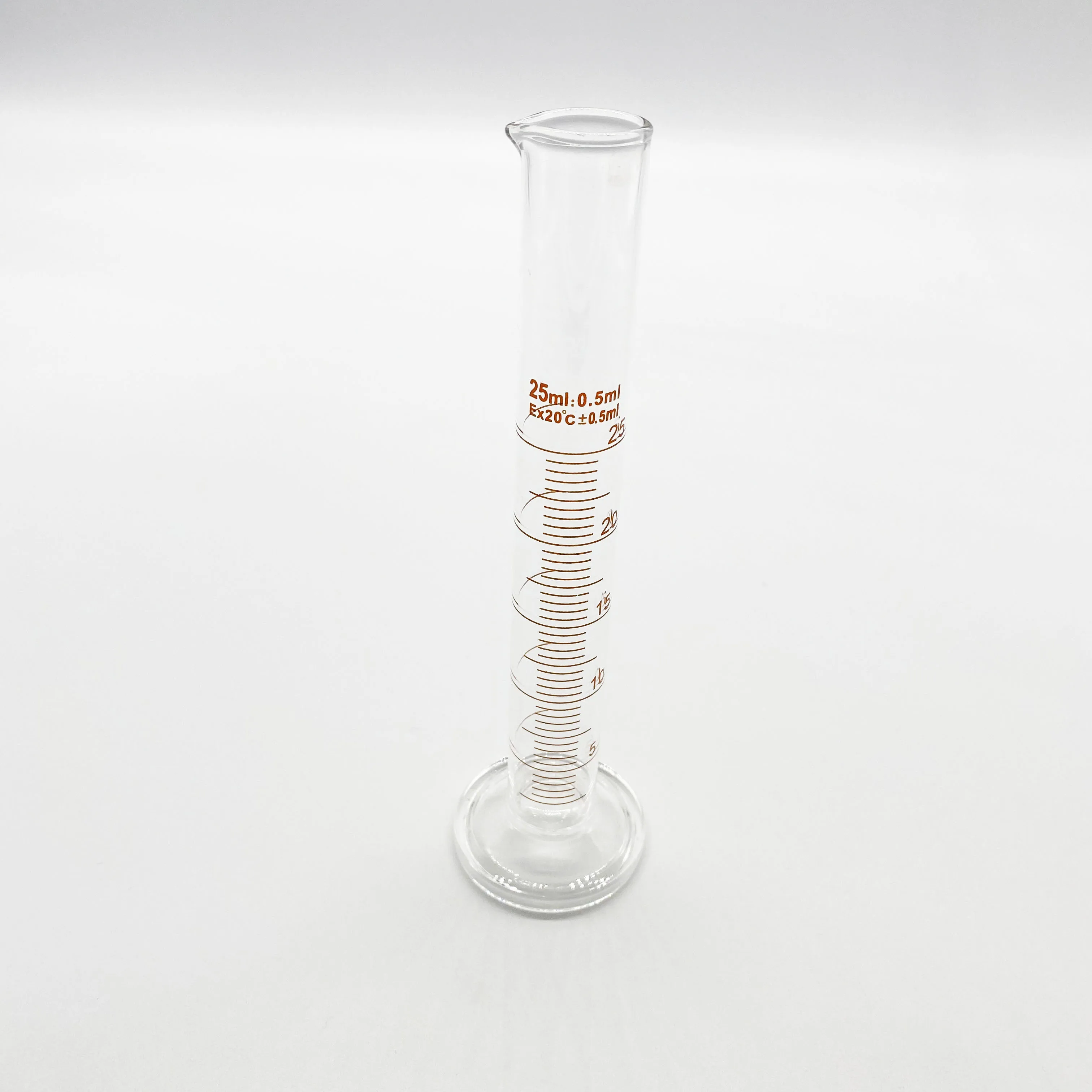 high quality thick glass hexagonal base 1000ml glass measuring