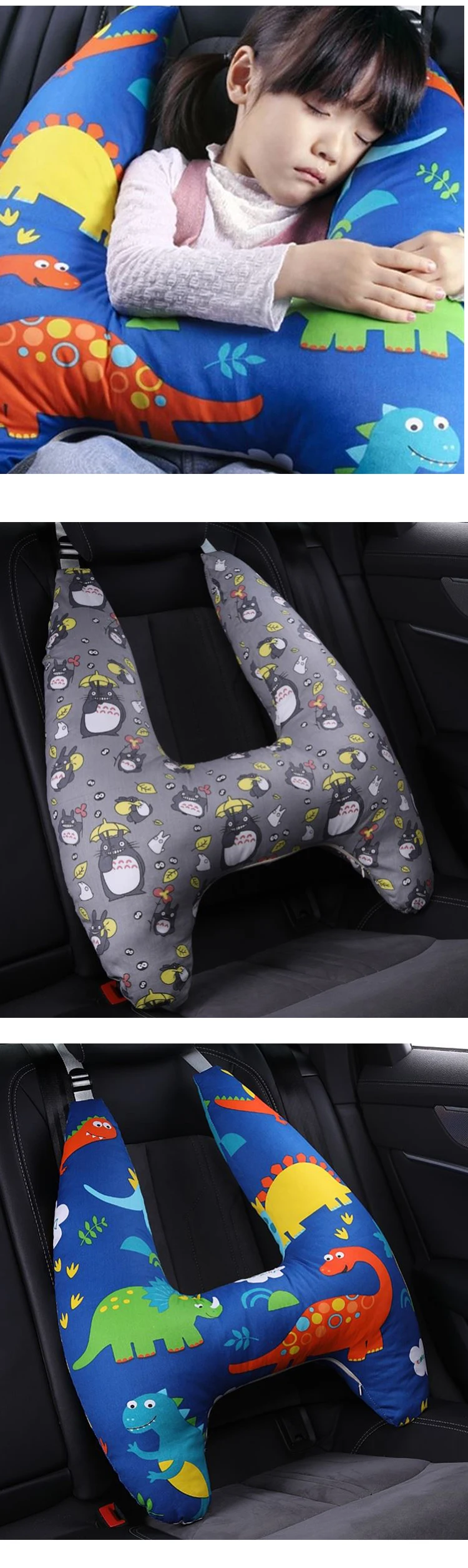 Car Nternal Accessories Sleeping Adjust Car Headrest Pillow U Shaped