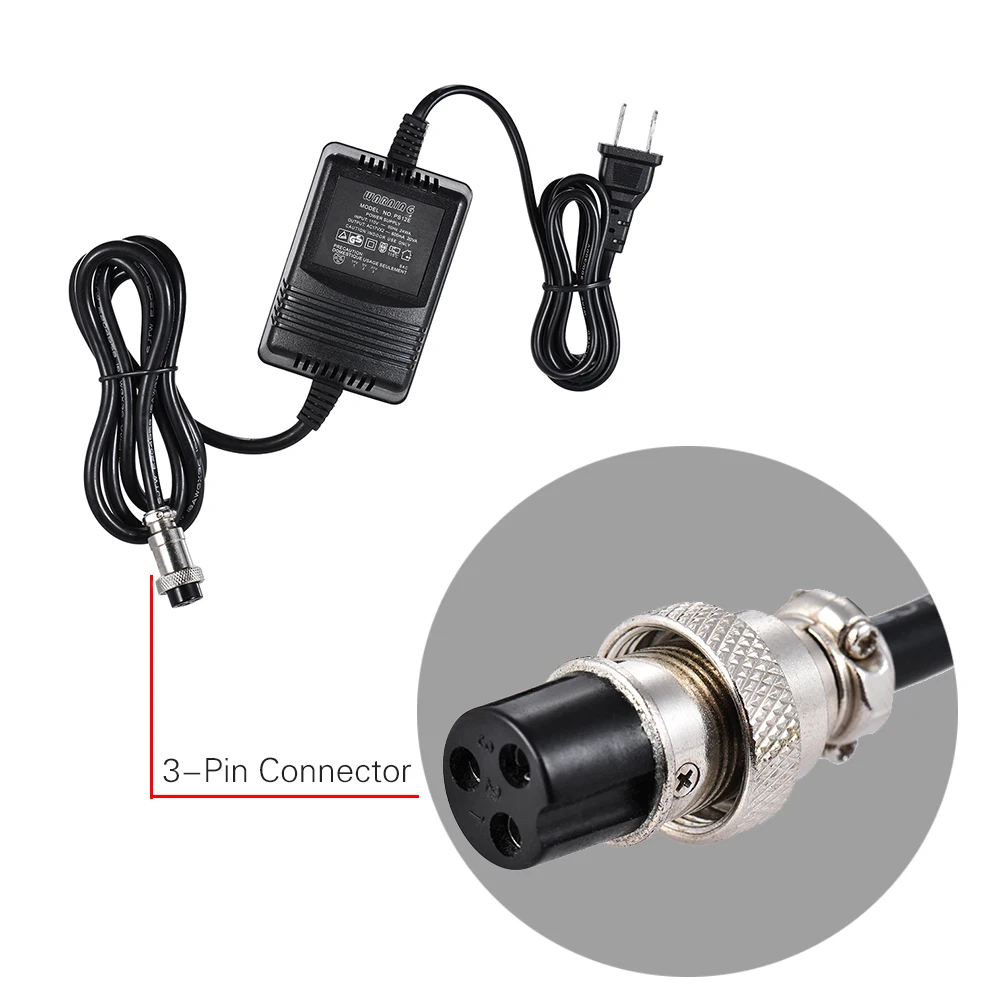 Mixing Console Mixer Power Supply AC Adapter 17V 420mA for 8 Channels or Below Mixing Consoles US Plug