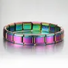 Rainbow gold-18 beads per strand
