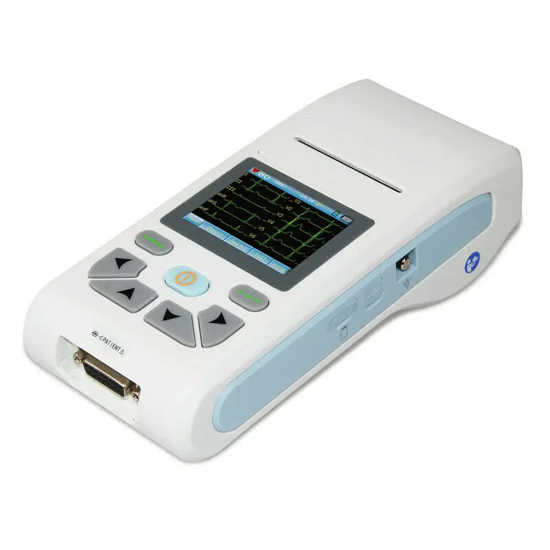 Сенсорный ручной ЭКГ-монитор CONTEC ECG90A устройство для электрокардиографии ЭКГ домашнее программное обеспечение устройства