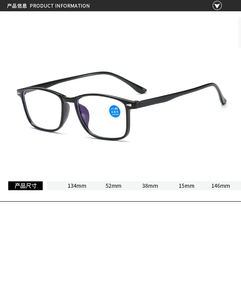 New Glasses Reading Glasses Fashion Ladies Readers Tr90 Eyeglasses For