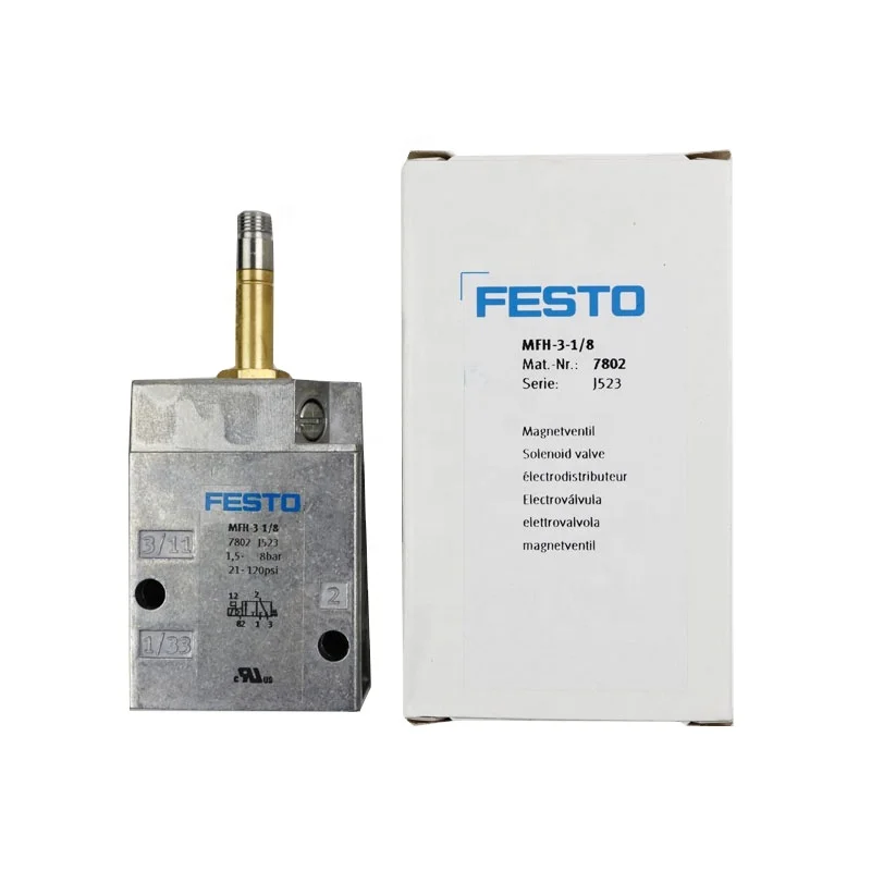 Elettrovalvola FESTO MFH-5-1/2 6420 - 1 Pezzo, Nuova, Prodotta In Cina - Foto 5