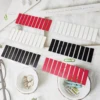 Black and white red