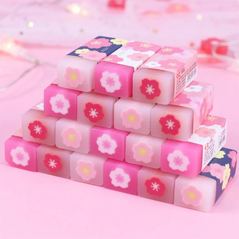 Мультяшные Заводские продажи различные W-ipes чистые розовые милые Sassafras студенческие канцелярские принадлежности корректирующий ластик