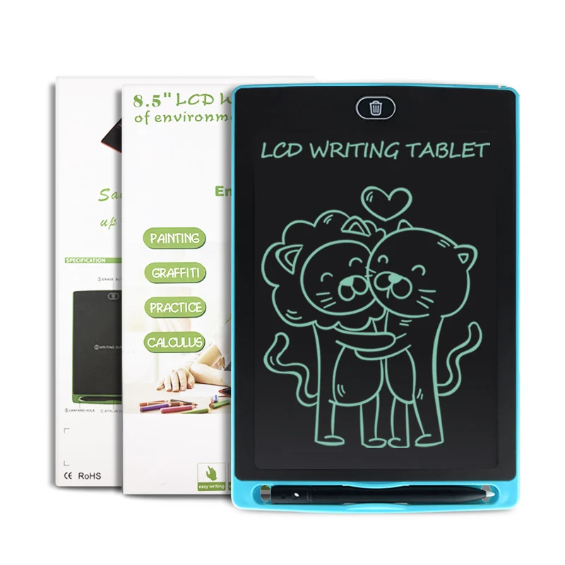Newyes Wholesale Writing Tablet Board Lcd 8.5 Inch Digital Electronic Blackboard For Children