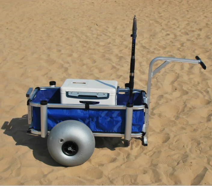 
Алюминиевые пляжные рыболовные тележки 